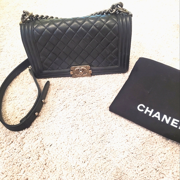 CHANEL Bags Chanel Quilted Boy Flap Bag Poshmark